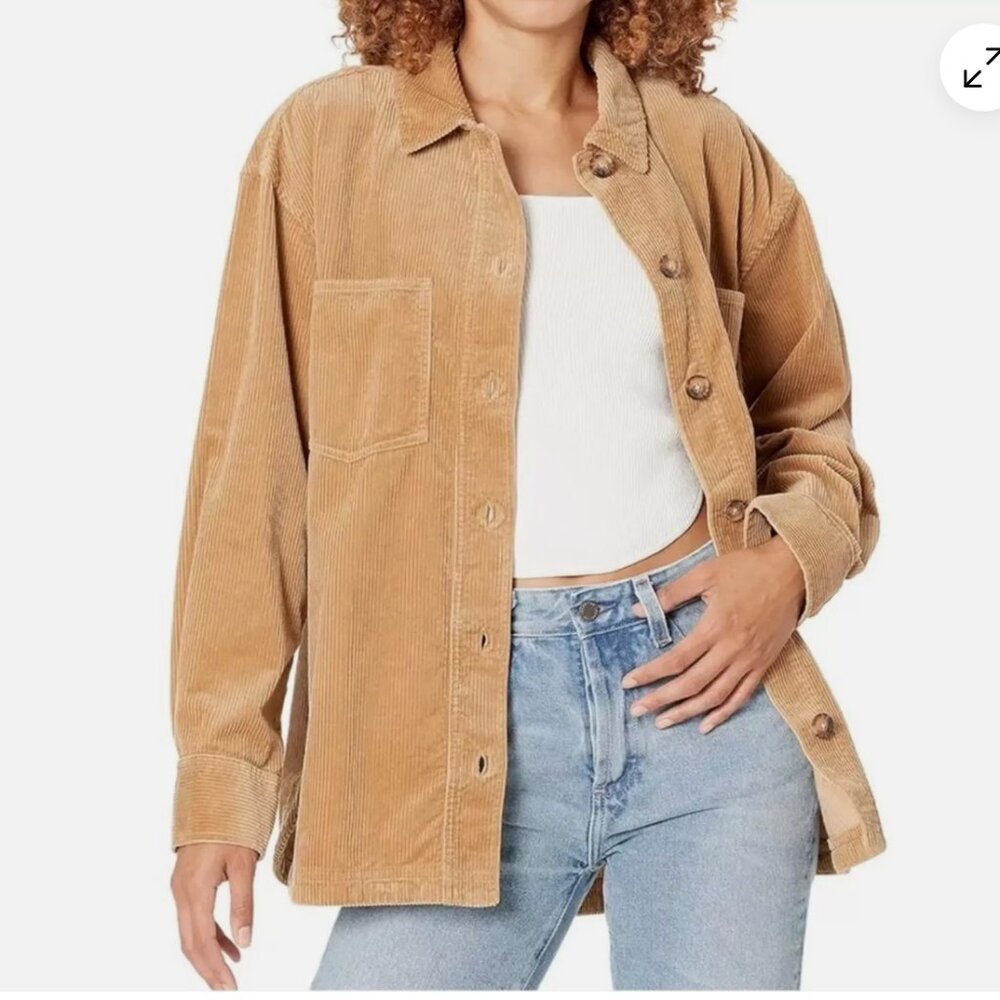 Corduroy Kentwood Oversized Shirt-Jacket